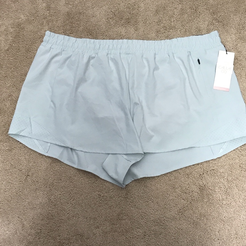 CALIA by Carrie Underwood Mid-Rise Infinity Shorts Relaxed Fit XXL